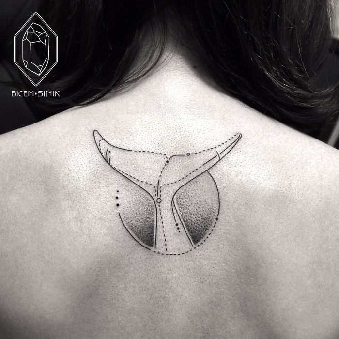 tatuaje cola de ballena