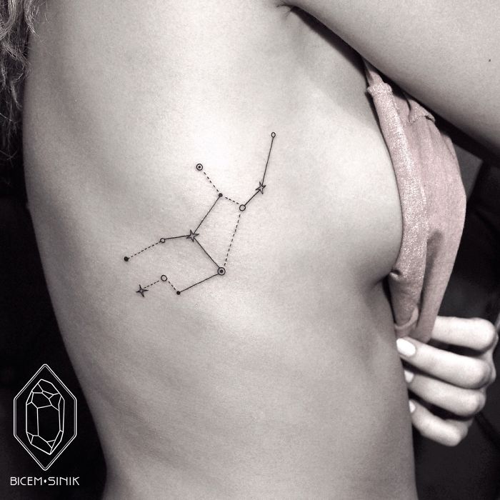 tatuaje constelacion
