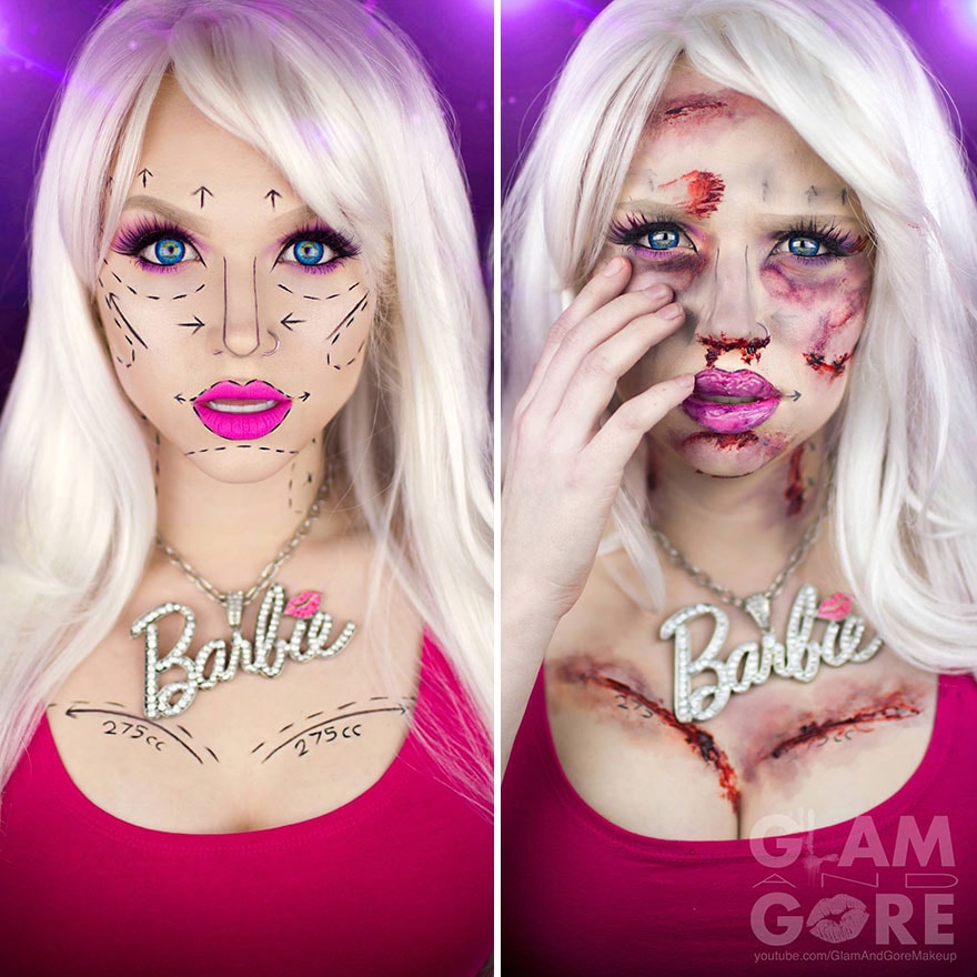 barbie version horror